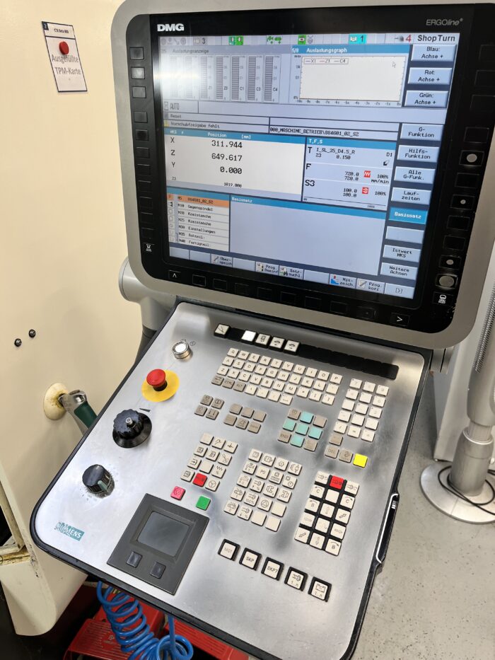 CNC Drehmaschine Gildemeister Beta 800 – Bild 4